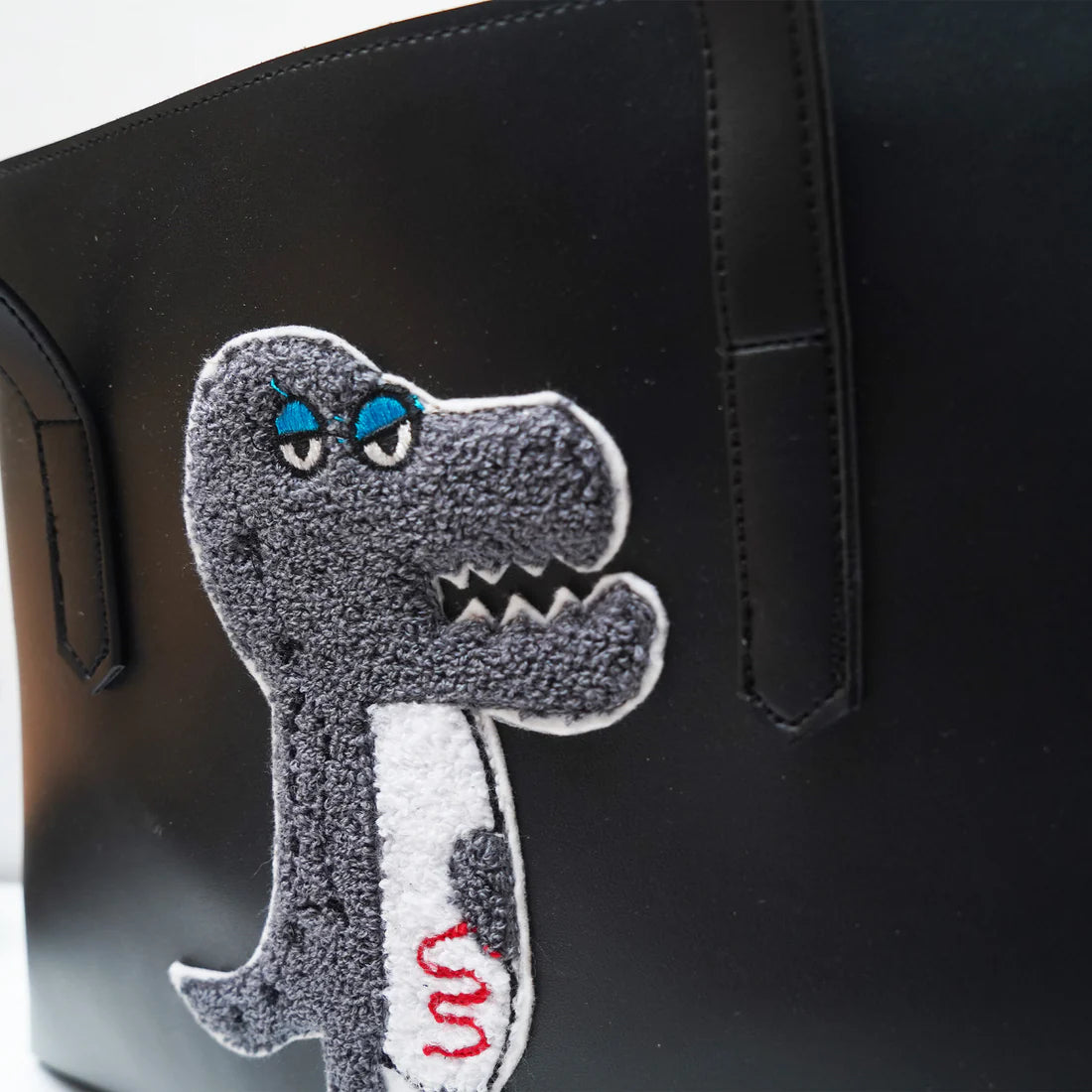 Modish Carry | T-REX Black Tote Bag for Women & Mums – Everyday Handbag