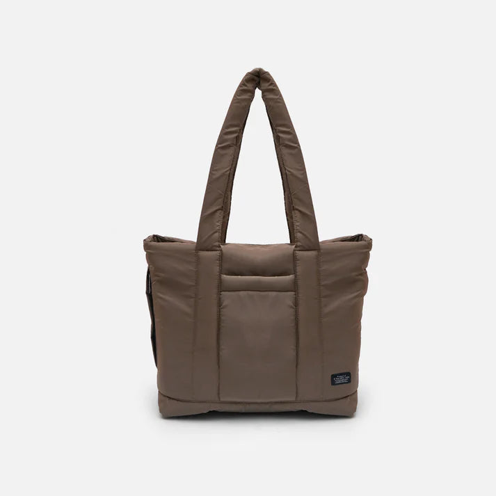 Turkish Rose puffy tote bag