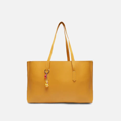 Modish Carry | Basic Yellow Tote Bag – Stylish Handbag for Women & Mums