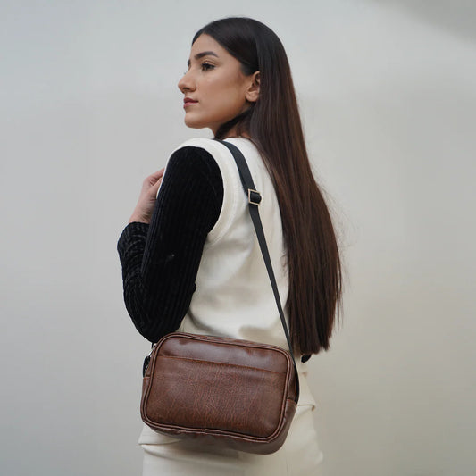 Modish Carry | Coffee Sling Bag – Perfect Sling Bag for Daily Use