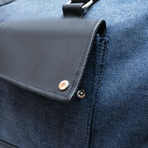 Modish Carry | Denim Duffle Bag – Compact & Trendy Bag for Men & Women