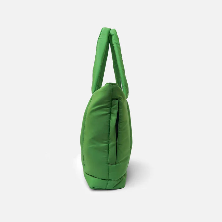 Turkish Rose puffy tote bag