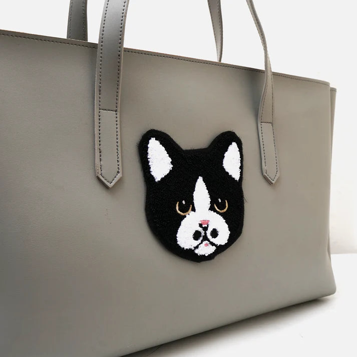 Choco Meow greyTote