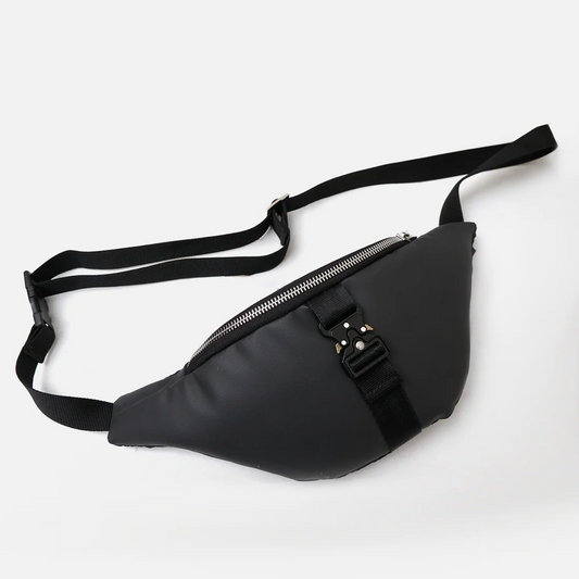 Modish Carry | Premium Black Fanny Bag – Sleek & Stylish Everyday Bag