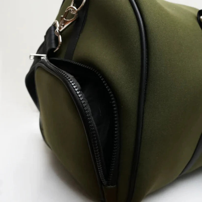 Modish Carry | Olive Duffle Bag – Compact & Trendy Bag for All Adventures