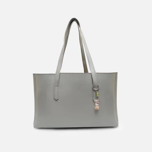 Modish Carry | Basic Grey Tote Bag – Stylish Handbag for Women & Mums
