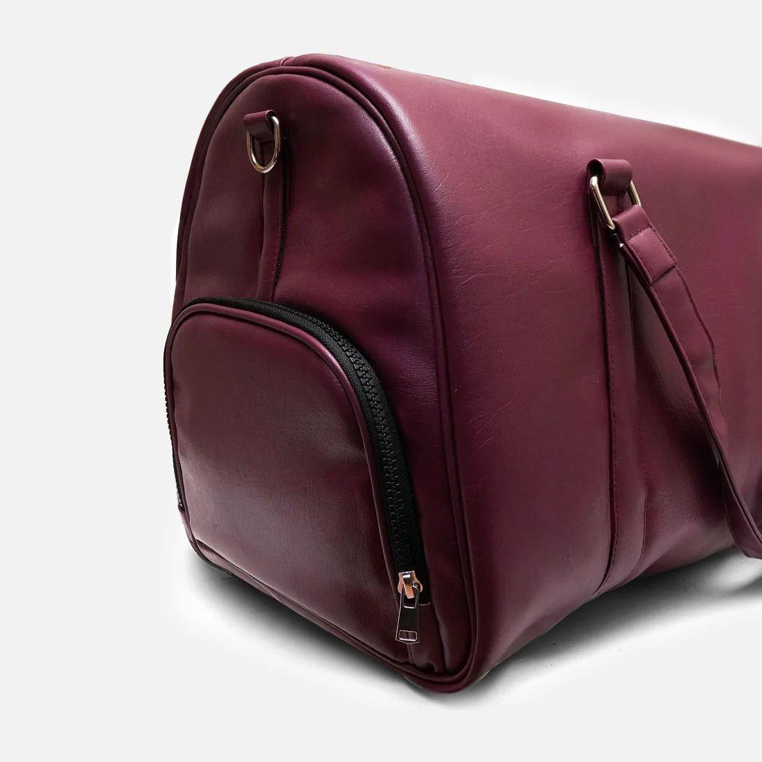 Modish Carry | Burgundy Duffle Bag – Grab Your Stylish Travel Bag Today