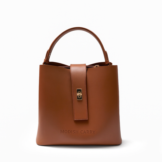 Modish Carry | Brown Hobo Handbag – Stylish Everyday Bag for Women & Mums