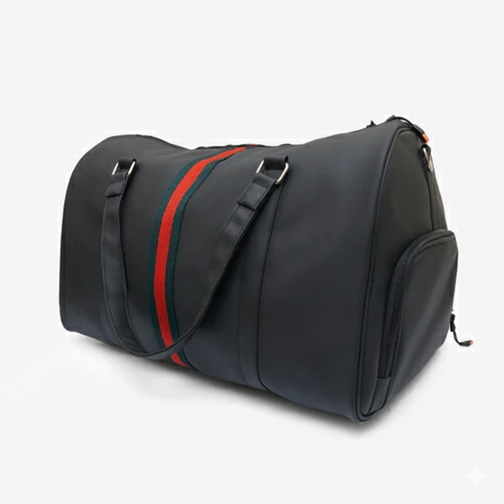 Modish Carry | GG Stripe Duffle Bag – Perfect Gym & Travel Bag for All