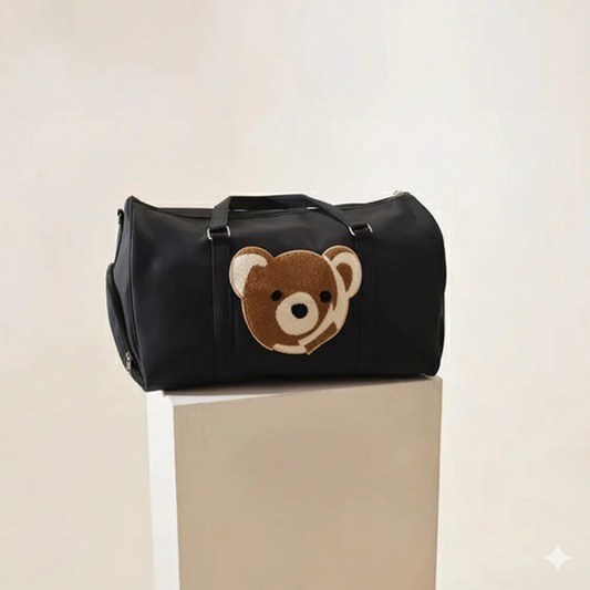 Modish Carry | Cloud Bear Duffle Bag – Stylish Travel Bag for Men & Women
