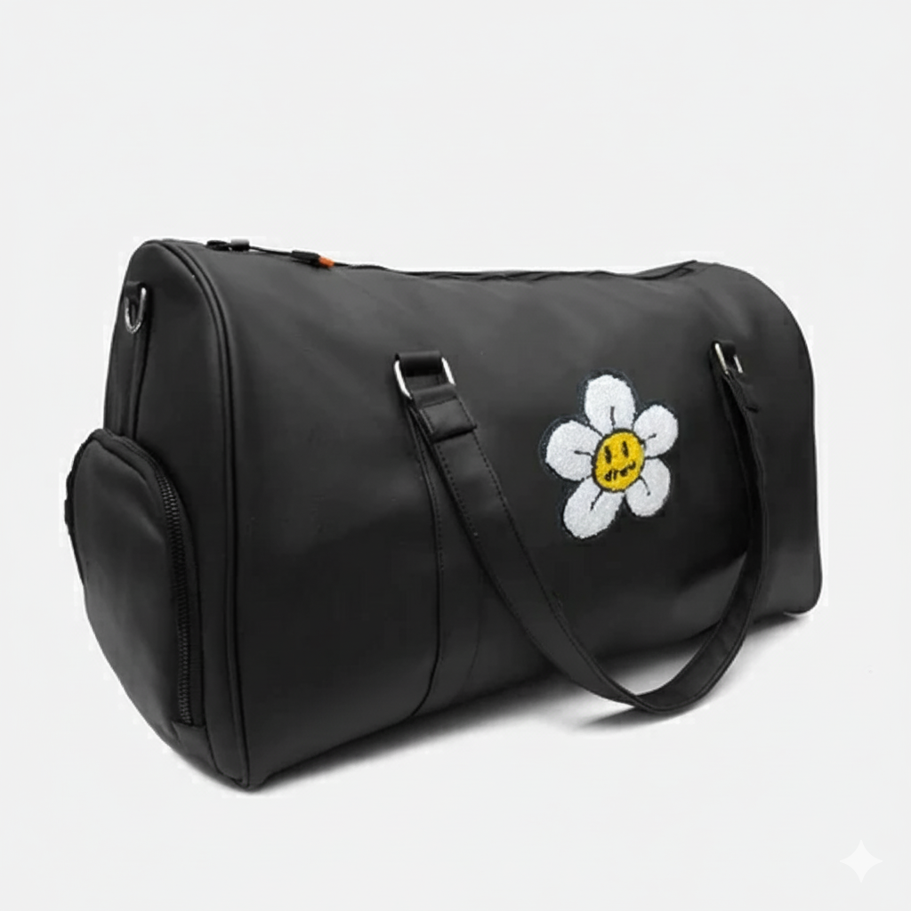 Modish Carry | Daisy Flower Duffle Bag – Perfect Gym & Travel Bag for All