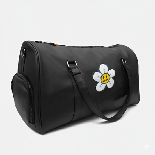 Modish Carry | Daisy Flower Duffle Bag – Perfect Gym & Travel Bag for All