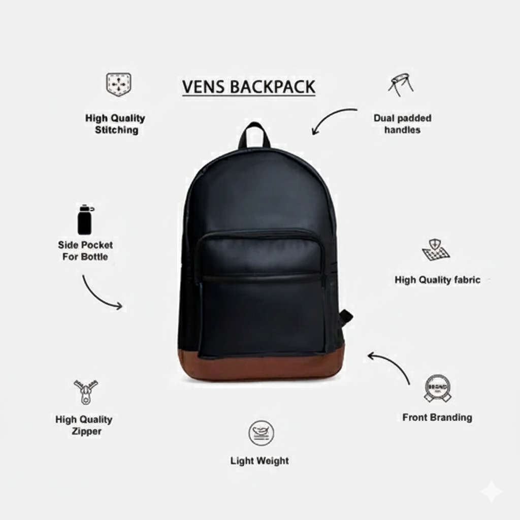 Modish Carry | Vens Backpack – Stylish Travel Bag