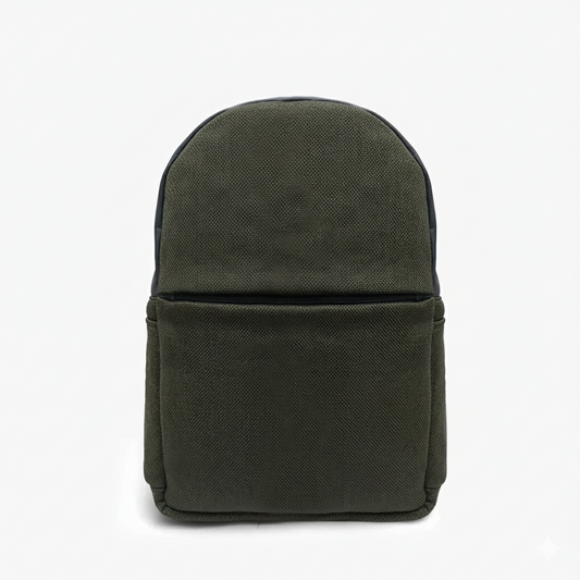 Modish Carry | Olive Textured Backpack – Stylish Everyday Bag