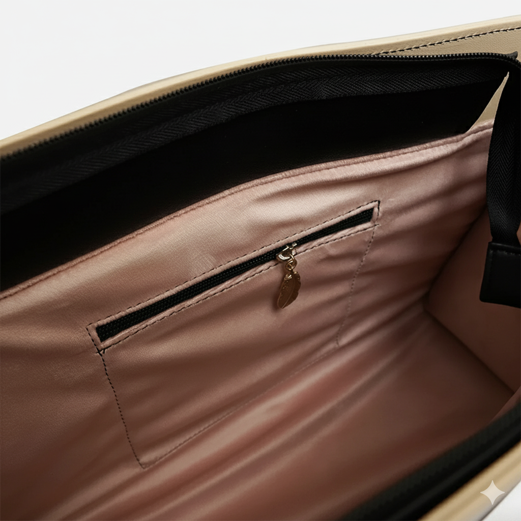 Modish Carry | Neutral Tote Bag – Stylish Handbag for Women & Mums