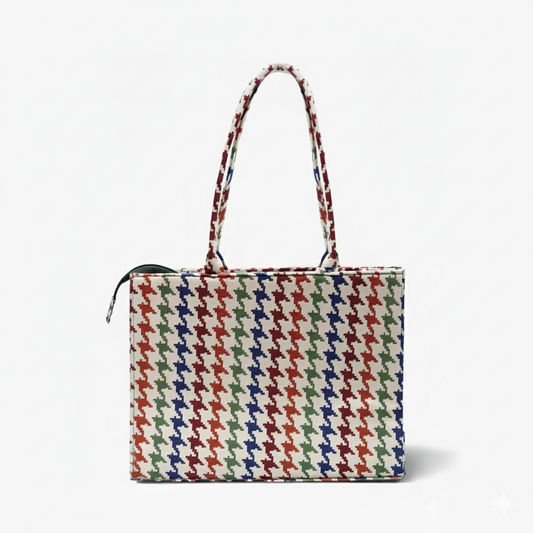 Modish Carry | Pattern Play Tote – Stylish Handbag for Women & Mums