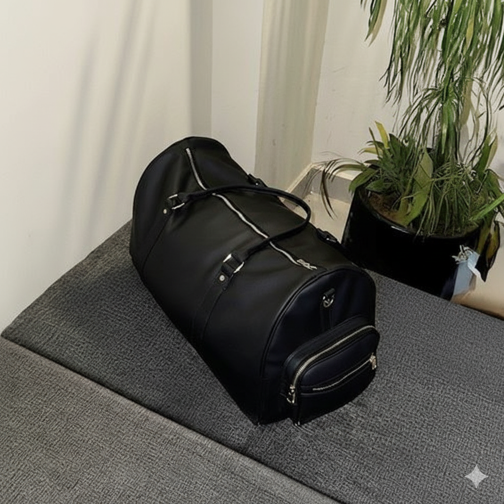 Modish Carry | Black Duffle Bag – Durable Travel Bag for Everyday Use