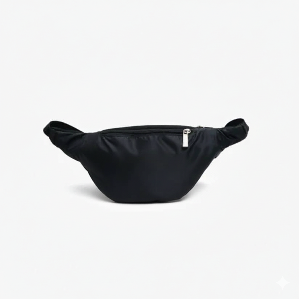 Modish Carry | Black Croissant Suede Bag – Keep Essentials Handy in Style