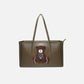 Olive handbag
