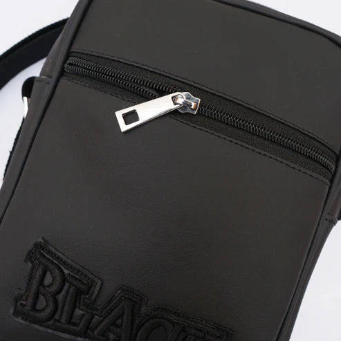 Modish Carry | Black 3D Monogram Cross Bag – Perfect Cross Bag for Daily Use