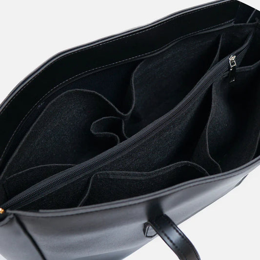 Modish Carry | Basic Black Handbag – Stylish Everyday Bag for Women & Mums