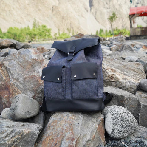 Modish Carry | Denim Rucksack – Stylish Everyday Backpack