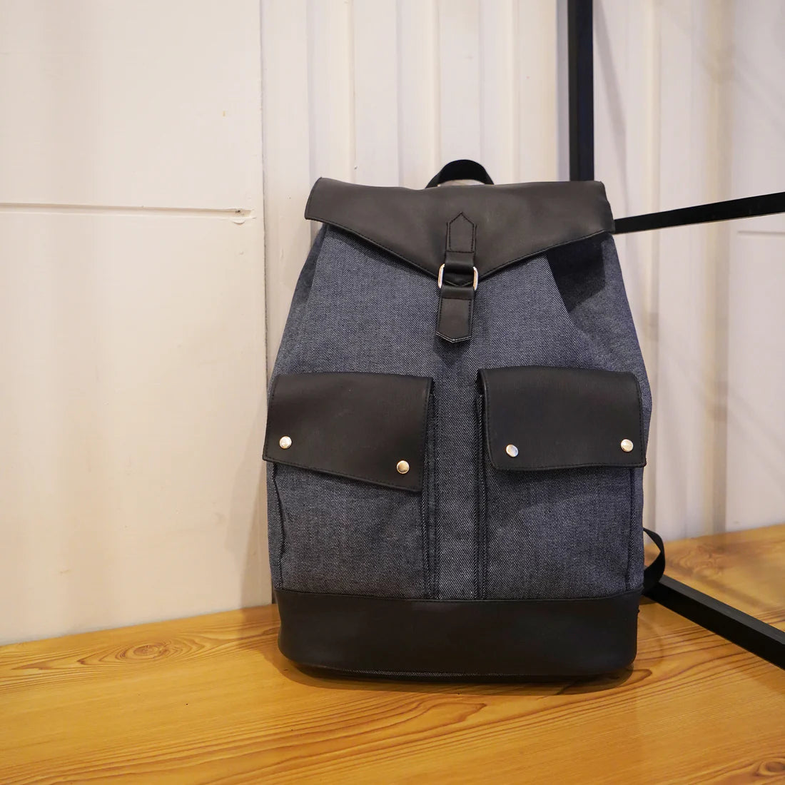 Modish Carry | Denim Rucksack – Stylish Everyday Backpack