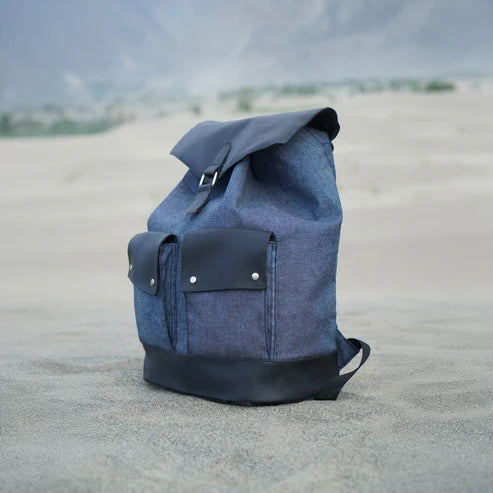 Modish Carry | Denim Rucksack – Stylish Everyday Backpack