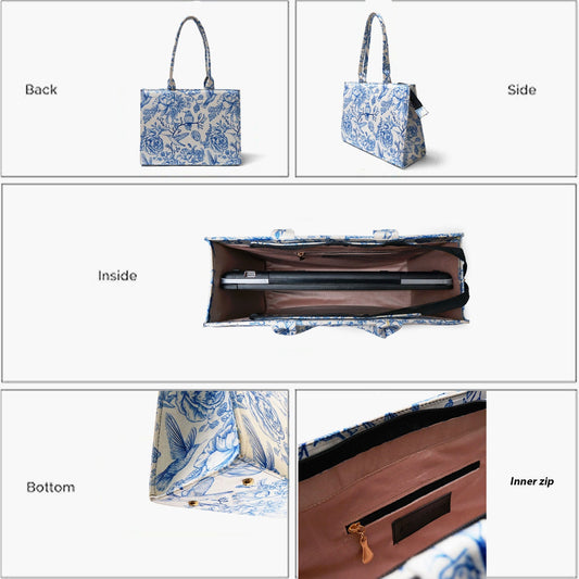 Modish Carry | Classic Flora Tote – Stylish Handbag for Women & Mums