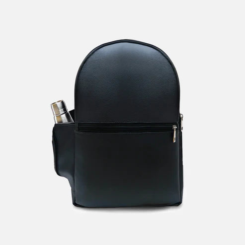 Modish Carry | Meadow Black Backpack – Stylish Everyday Bag