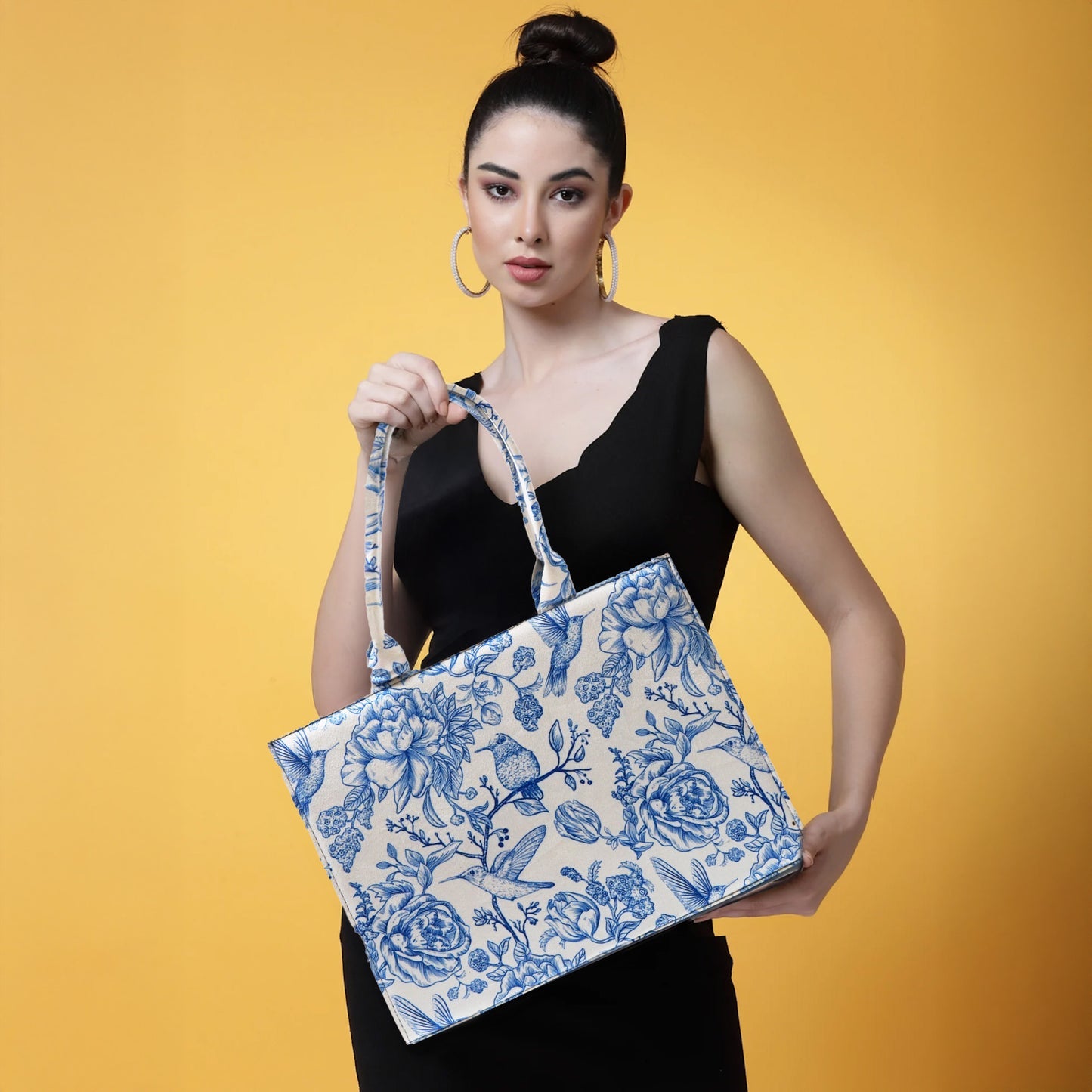 Modish Carry | Classic Flora Tote – Stylish Handbag for Women & Mums