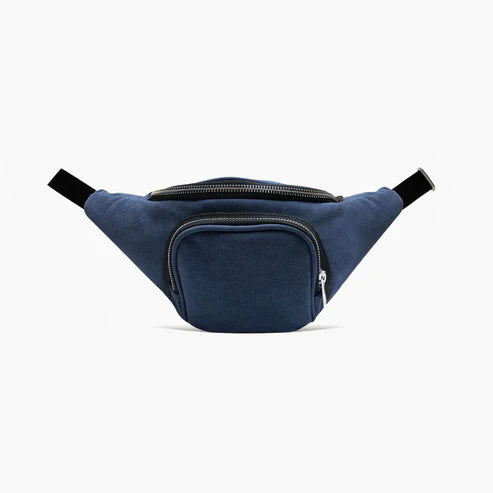 Modish Carry | Navi Suede Fanny Bag – Keep Essentials Handy in Style