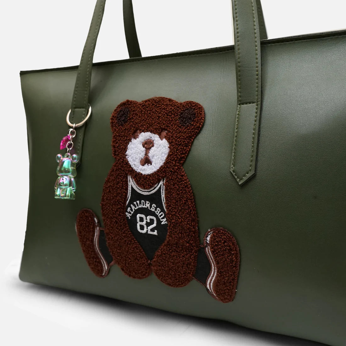 Modish Carry | Moss Green Tote Bag – Stylish Handbag for Women & Mums