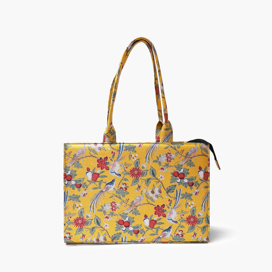 Modish Carry | Radiant Yellow Tote – Stylish Handbag for Women & Mums