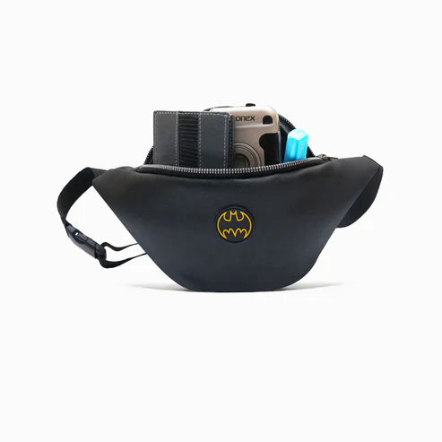 Modish Carry | BATMAN Black Belt & Crossbody Bag – Sleek & Stylish Everyday Bag