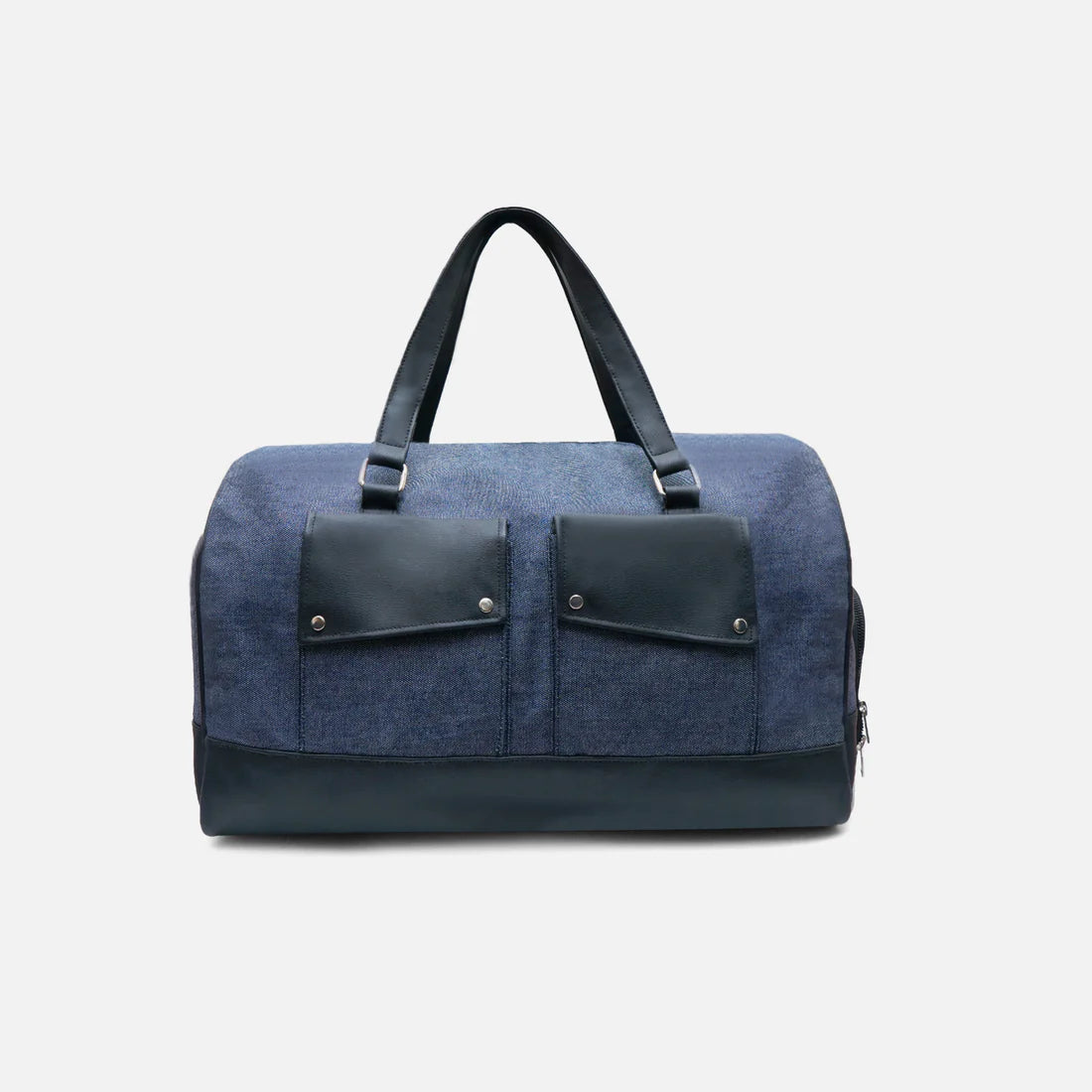 Modish Carry | Borsone da viaggio unisex, resistente, modello weekender, in denim blu