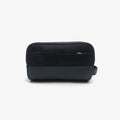 Modish Carry | Unisex Suede Black Toiletry Bag | Premium Synthetic Leather Travel