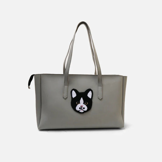 Choco Meow greyTote
