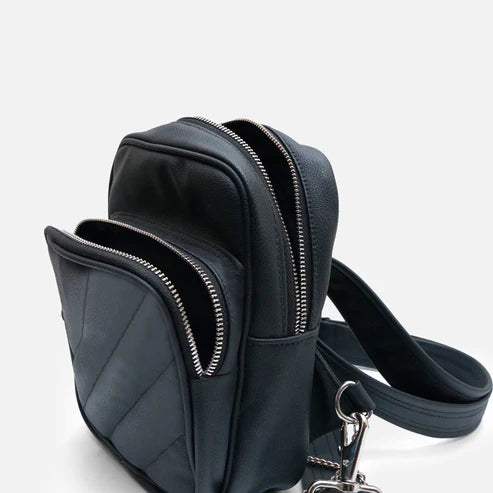 Modish Carry | Black Urban Crossbody – Unisex Daily Shoulder Bag