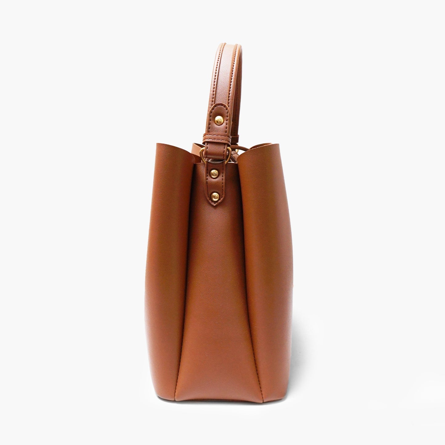 时尚手提包 | 棕色单肩包 | 奢华柔软质感托特包