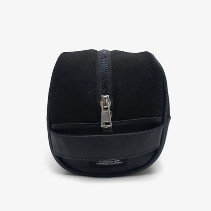 Modish Carry | Suede Black Toiletry Bag – Durable Travel Pouch You’ll Love