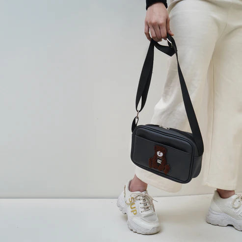 Modish Carry | Teddy Soft Sling Bag – Unisex Small Shoulder Bag