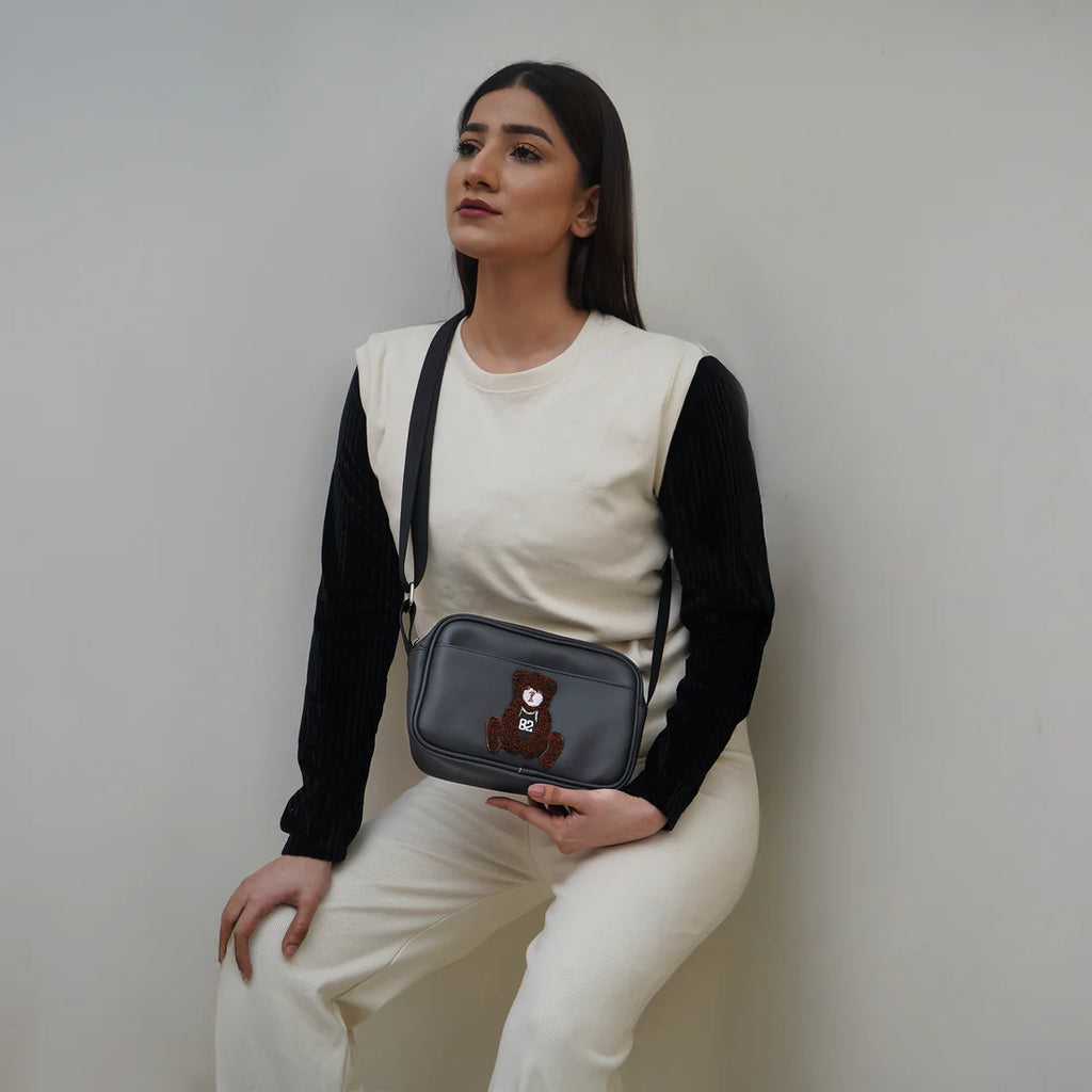 Modish Carry | Teddy Soft Sling Bag – Unisex Small Shoulder Bag