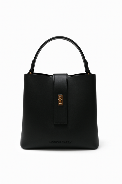 Modish Carry | Black Hobo Handbag – Stylish Everyday Bag for Women & Mums