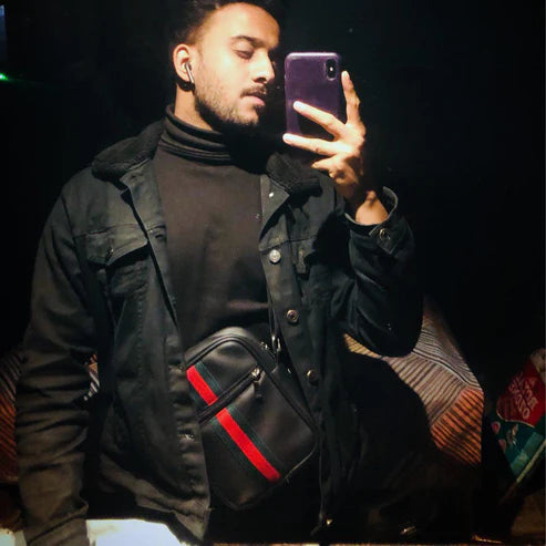 Modish Carry | Sac "GG Stripe Crossbody" – Sling Urbain & Pochette de Voyage