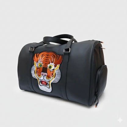 Modish Carry | Black Lion Duffle Bag – Grab Your Stylish Travel Bag Today!