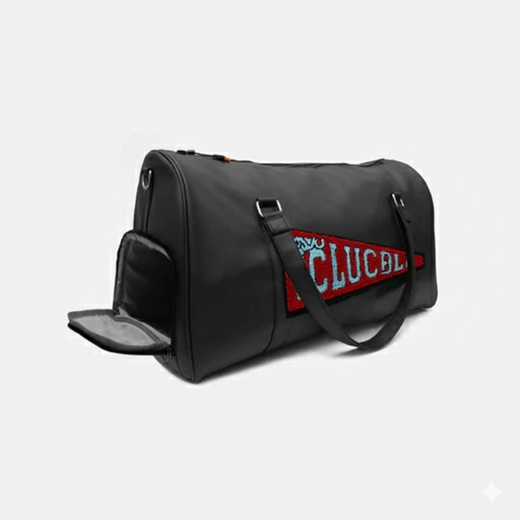 Modish Carry | VCLUCBLE Black Unisex Trendy Urban Duffel Travel Bag