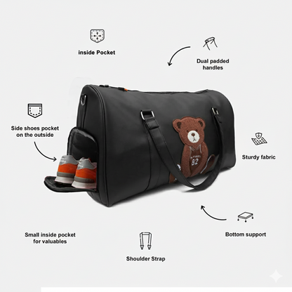 Modish Carry | Teddy Duffle Bag – Lightweight Travel Bag for Every Adventure