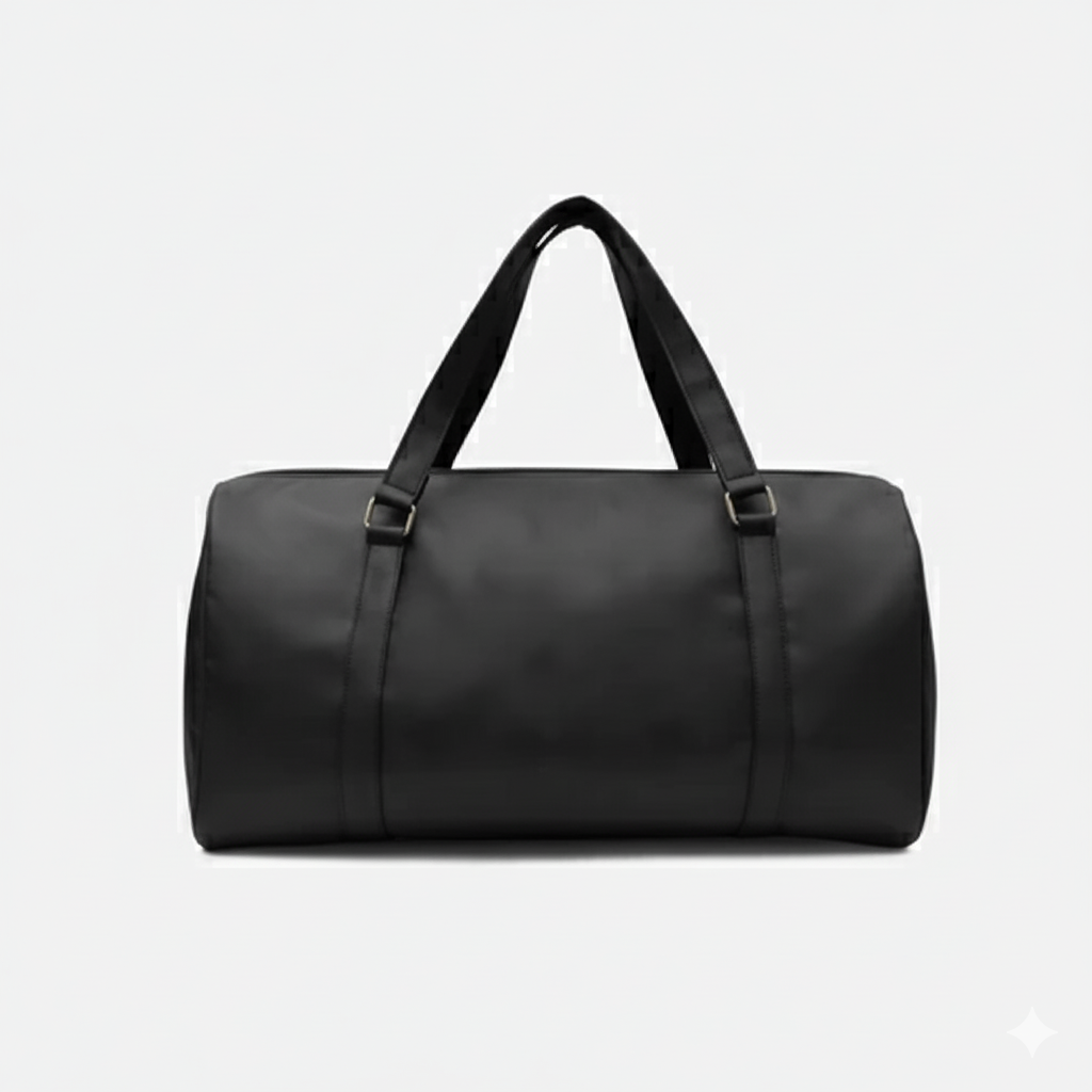 Modish Carry | Basic Black Duffle Bag – Perfect Gym & Travel Bag for Busy Lives