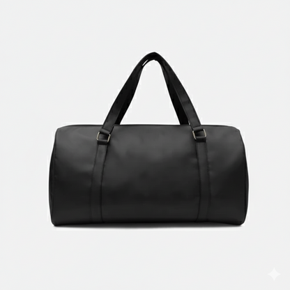 Modish Carry | Basic Black Duffle Bag – Perfect Gym & Travel Bag for Busy Lives